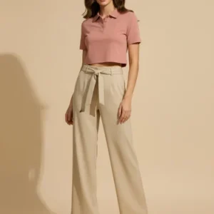 Cream Trouser